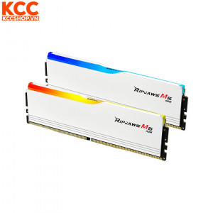 Ram G.Skill Ripjaws M5 RGB 32GB (2x16GB) CL36 6400MHz DDR5 White (F5-6400J3648F16GX2-RM5RW)