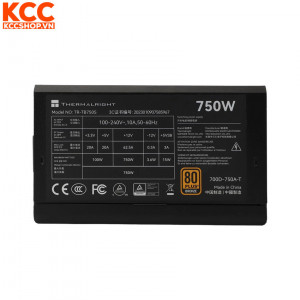 Nguồn máy tính Thermalright 750W TR-TB750S 80 Plus Bronze