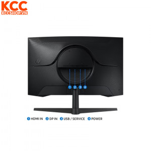 Màn hình gaming Samsung Odyssey G55C LS32CG552EEXXV (32 Inch/QHD/VA/165Hz/1ms)