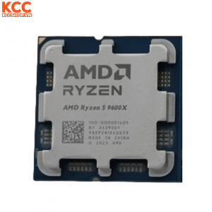 CPU AMD Ryzen 5 9600X Tray (3.9 GHz Upto 5.4GHz / 32MB / 6 Cores, 12 Threads / 65W / Socket AM5)