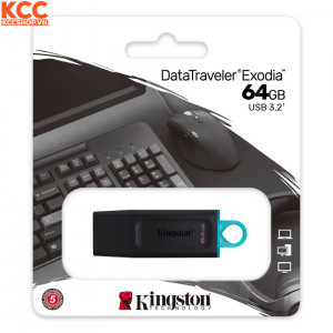 USB 3.2 Kingston DataTraveler Exodia DTX 64GB (DTX/64GB)