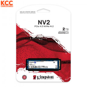 Ổ cứng SSD Kingston NV2 2TB PCIe 4.0 x4 NVMe M.2 (SNV2S/2000G)