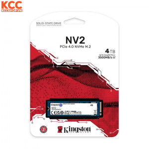 Ổ cứng SSD Kingston NV2 4TB PCIe 4.0 x4 NVMe M.2 (SNV2S/4000G)