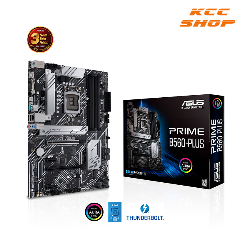 Mainboard ASUS PRIME B560-PLUS (Intel H560, Socket 1200, ATX, 4 khe Ram  DDR4) - KCCSHOP.VN