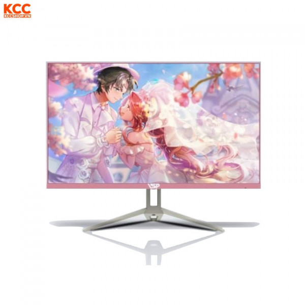 Màn hình gaming VSP V2704S (27 inch/FHD/IPS/75Hz/5ms/Pink)