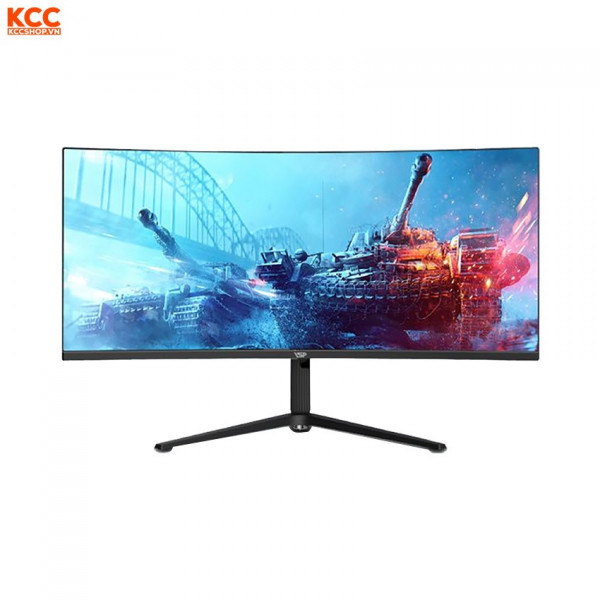 Màn hình gaming VSP VA3416WC (34 inch/WQHD/VA/165Hz/1ms/Cong)