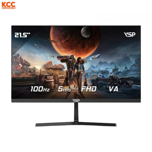 Màn hình gaming VSP V2204H (21.5 inch/FHD/VA/100Hz/5ms)