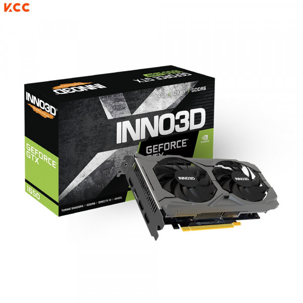 VGA INNO3D GeForce GTX 1650 Twin X2 OC 4G V3