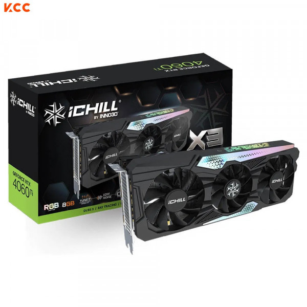 VGA INNO3D GeForce RTX 4060Ti IChill X3 8GB