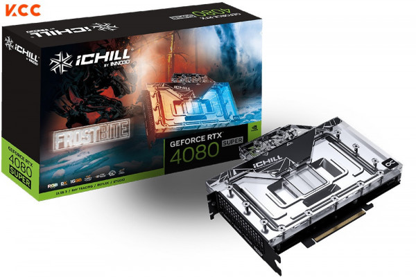 VGA INNO3D GeForce RTX 4080 SUPER iCHILL FROSTBITE 16GB