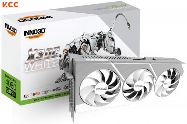 VGA INNO3D GeForce RTX 4080 SUPER X3 OC WHITE 16GB