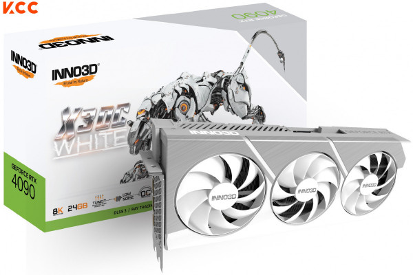 VGA INNO3D GeForce RTX 4090 X3 OC WHITE 24GB