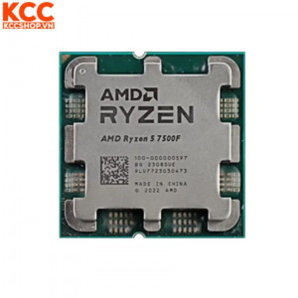 CPU AMD Ryzen 5 7500F Tray Chính hãng (3.7 GHz Upto 5.0 GHz / 38MB / 6 Cores, 12 Threads / 65W / AM5)