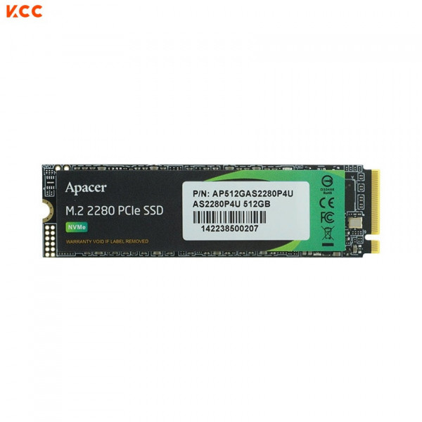 Ổ cứng SSD Apacer AS2280P4U M.2 PCIe Gen3 x4 512GB