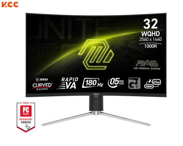 Màn hình gaming MSI MAG 325CQRF QD E2 (32 Inch/ VA/ QHD/ 180Hz/ 0.5ms)