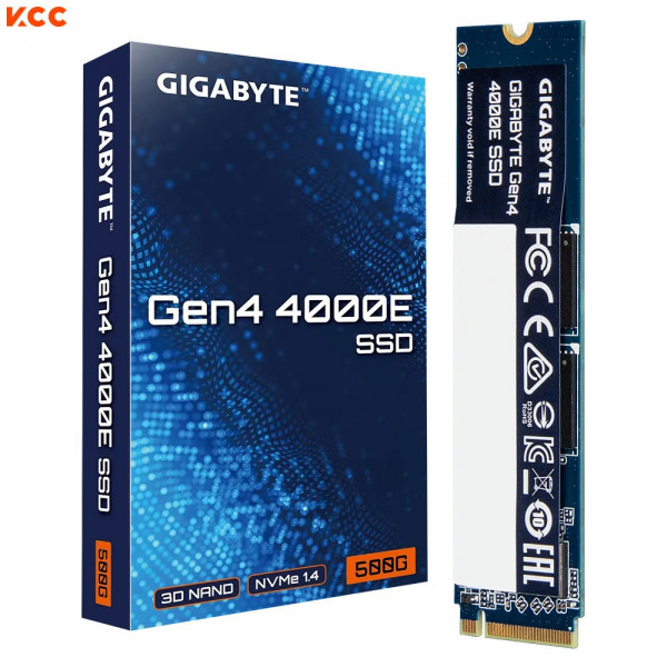 Ổ cứng SSD Gigabyte Gen4 4000E M.2 NVMe 500GB (G440E500G)