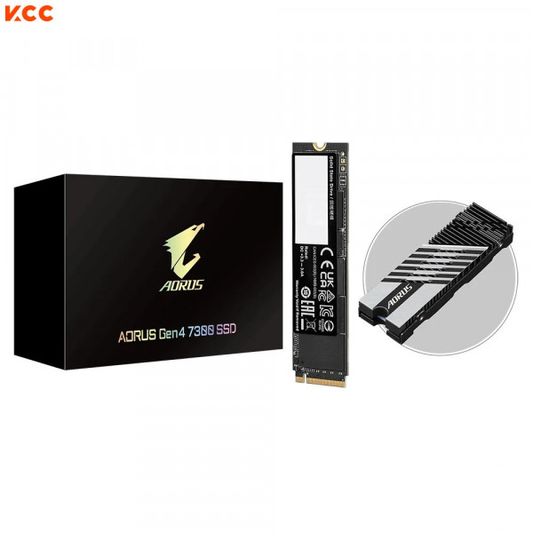 Ổ cứng SSD Gigabyte AORUS Gen4 7300 M.2 NVMe 1TB (AG4731TB)