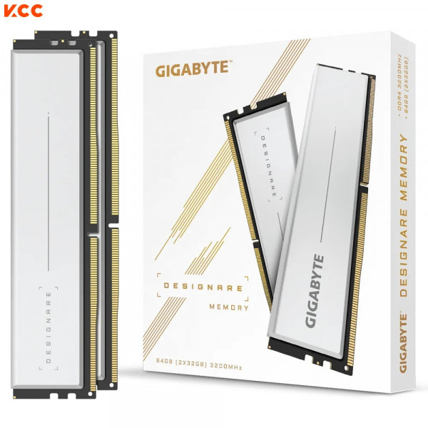 Ram Gigabyte DESIGNARE Memory 64GB (2x32GB) 3200MT/s (GP-DSG64G32)