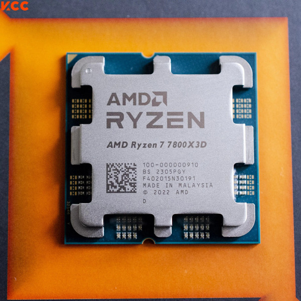 CPU AMD Ryzen 7 7800X3D Tray Chính hãng (4.2GHz Boost 5.0GHz / 8 nhân 16 luồng / 104MB / AM5)