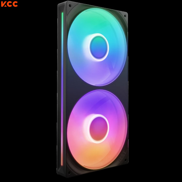 Fan case NZXT F280 RGB Core Black