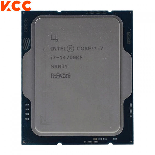 CPU Intel Core i7 14700KF Tray (3.4 Ghz up to 5.6 GHz, 20 Nhân 28 Luồng, 33 MB Cache)