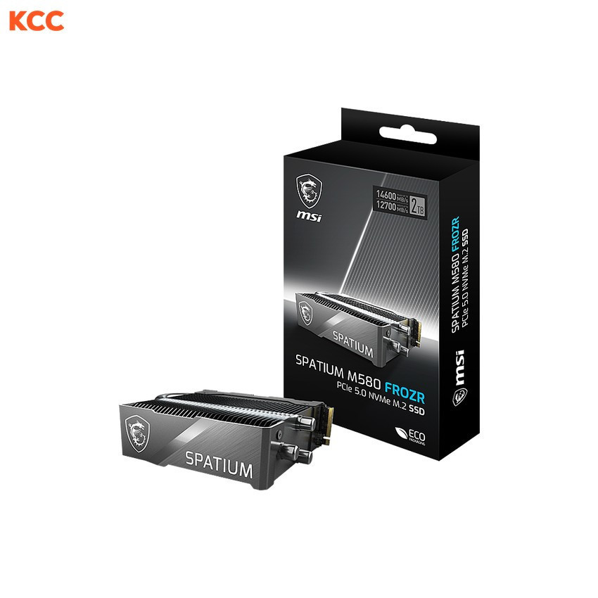 Ổ cứng SSD MSI SPATIUM M580 2TB PCIe 5.0 NVMe M.2 FROZR