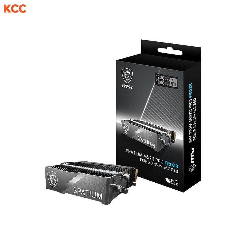 Ổ cứng SSD MSI SPATIUM M570 PCIe 5.0 NVMe M.2 FROZR 4TB