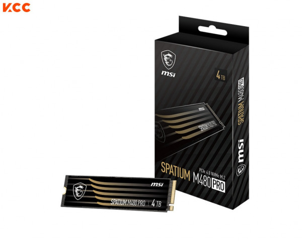 Ổ cứng SSD MSI SPATIUM M480 PRO PCIe 4.0 NVMe M.2 4TB