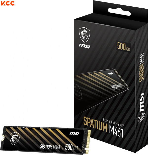 Ổ cứng SSD MSI SPATIUM M461 PCIe 4.0 NVMe M.2 500GB