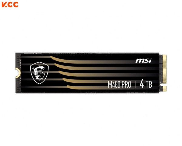 Ổ cứng SSD MSI M480 PRO PCIe 4.0 NVMe M.2 4TB