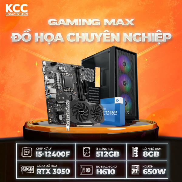 PC KCC Intel i5-12400F / VGA RTX 3050