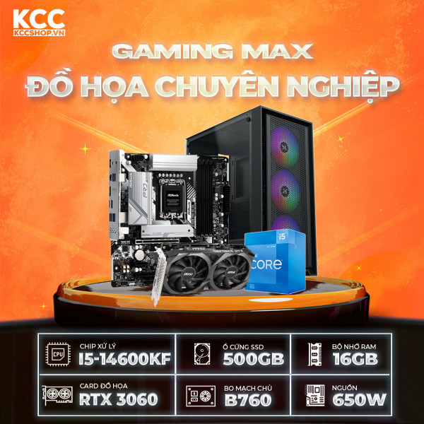 PC KCC Intel i5-14600KF / VGA RTX 3060