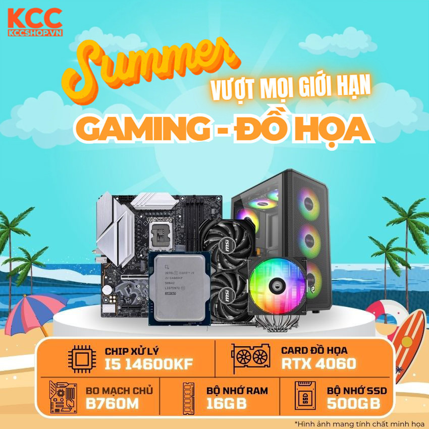 PC KCC Intel i5-14600KF / VGA RTX 4060