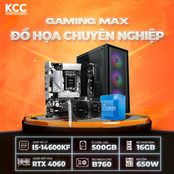 PC KCC Intel i5-14600KF / VGA RTX 4060