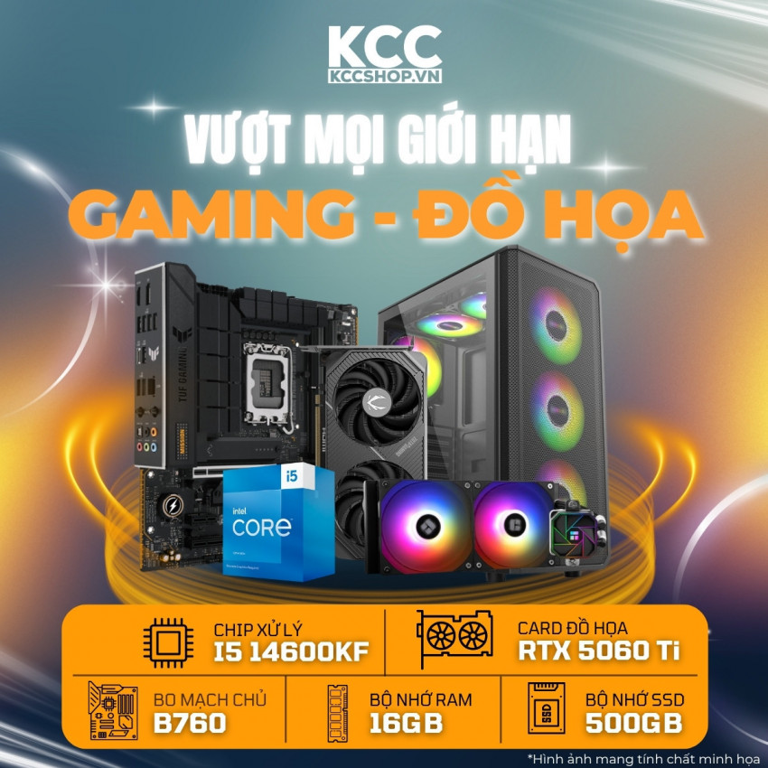 PC KCC Intel i5-14600KF / VGA RTX 5060 Ti