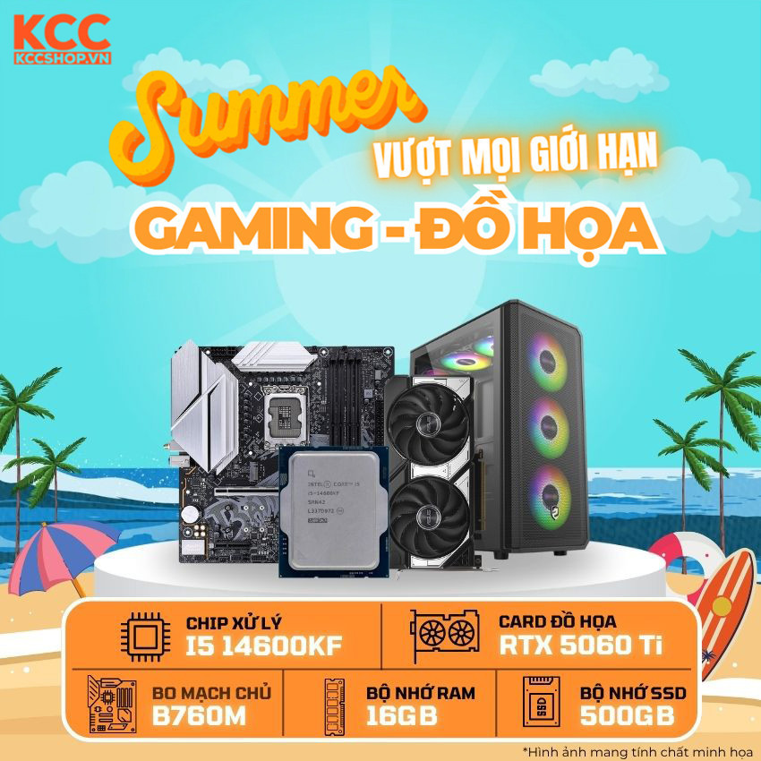PC KCC Intel i5-14600KF / VGA RTX 5060 Ti