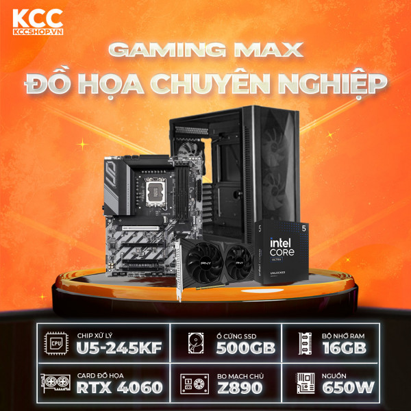 PC KCC Intel U5-245KF / VGA RTX 4060