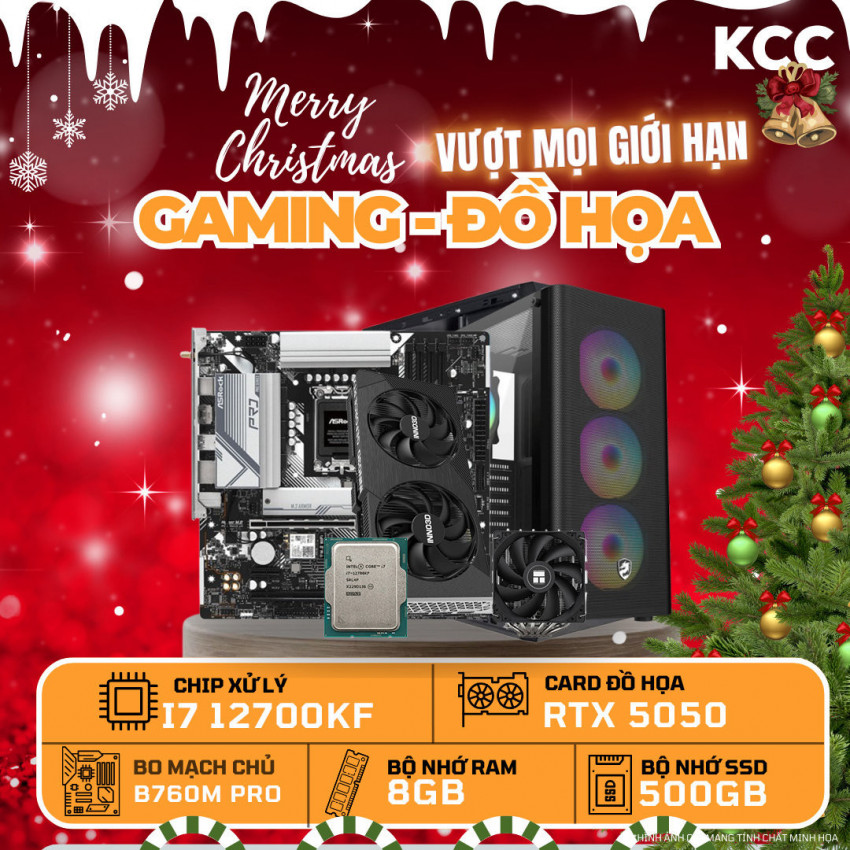 PC KCC Intel i7-12700KF / VGA RTX 3060