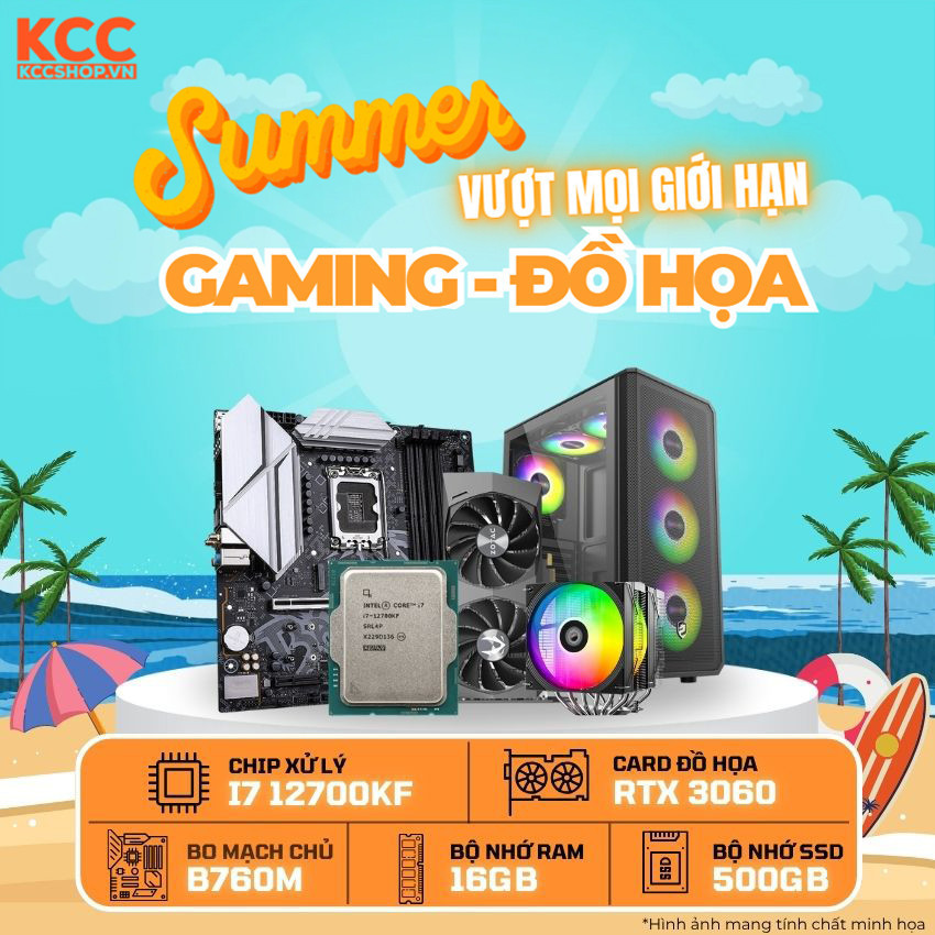 PC KCC Intel i7-12700KF / VGA RTX 3060