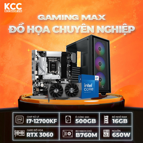 PC KCC Intel i7-12700KF / VGA RTX 3060