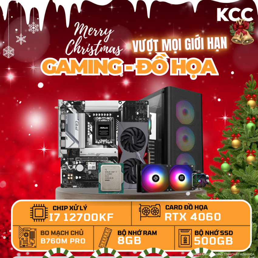 PC KCC Intel i7-12700KF / VGA RTX 4060