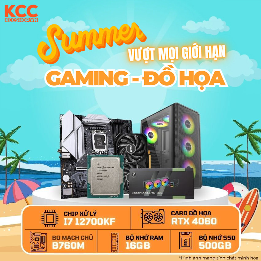 PC KCC Intel i7-12700KF / VGA RTX 4060