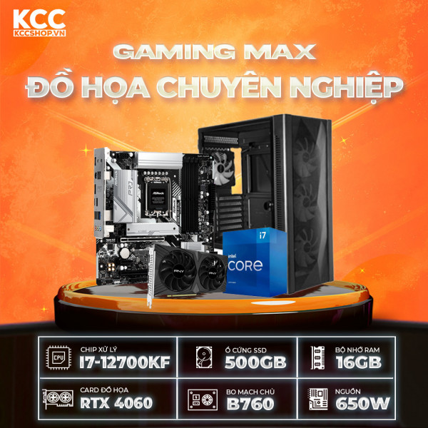 PC KCC Intel i7-12700KF / VGA RTX 4060