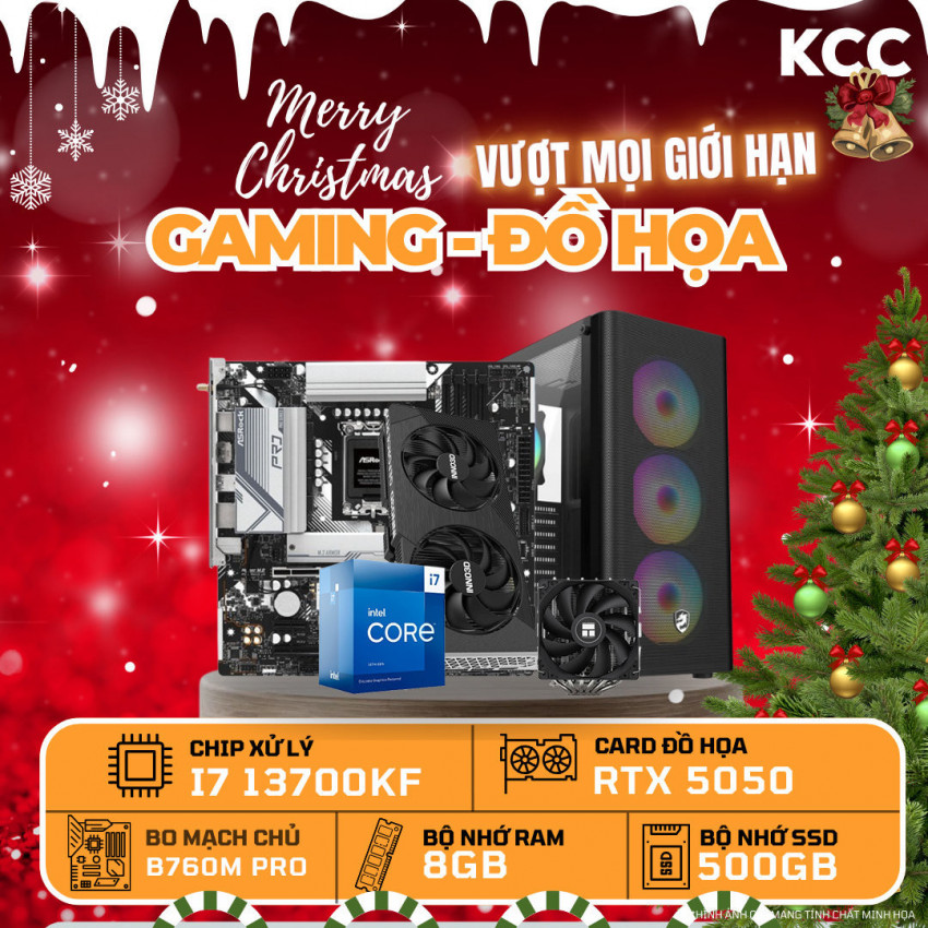 PC KCC Intel i7-13700KF / VGA RTX 3060