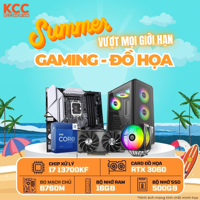 PC KCC Intel i7-13700KF / VGA RTX 3060