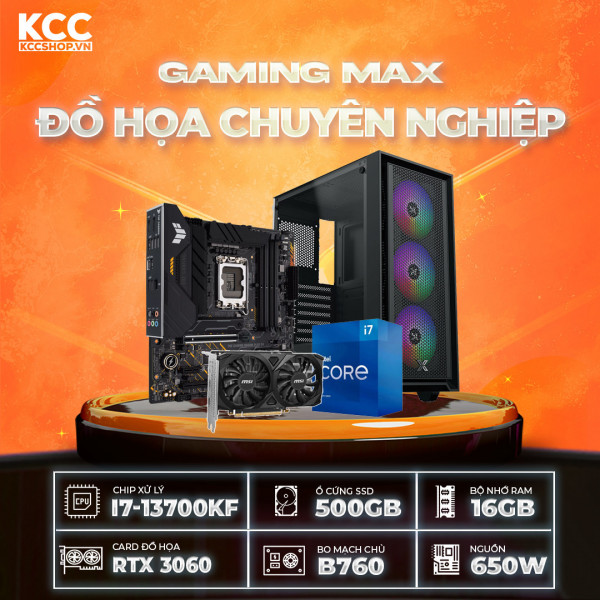 PC KCC Intel i7-13700KF / VGA RTX 3060