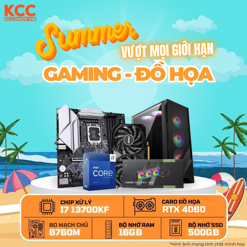 PC KCC Intel i7-13700KF / VGA RTX 4060