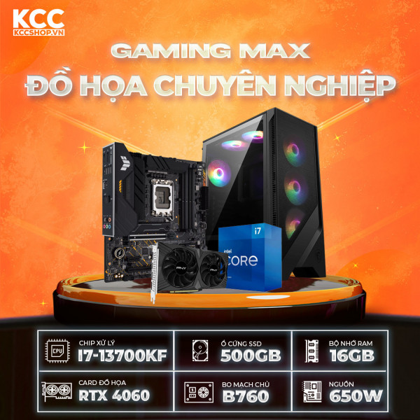 PC KCC Intel i7-13700KF / VGA RTX 4060