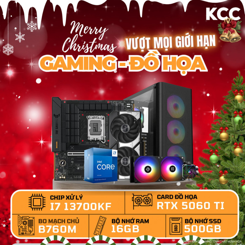 PC KCC Intel i7-13700KF / VGA RTX 5060 Ti