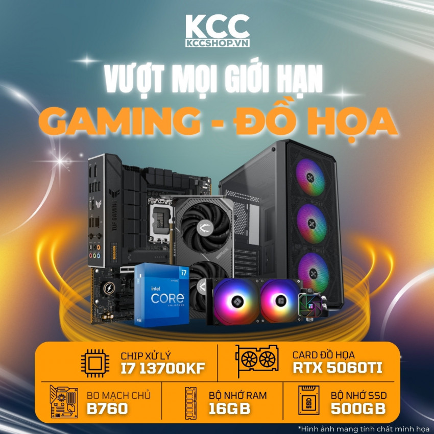 PC KCC Intel i7-13700KF / VGA RTX 5060 Ti